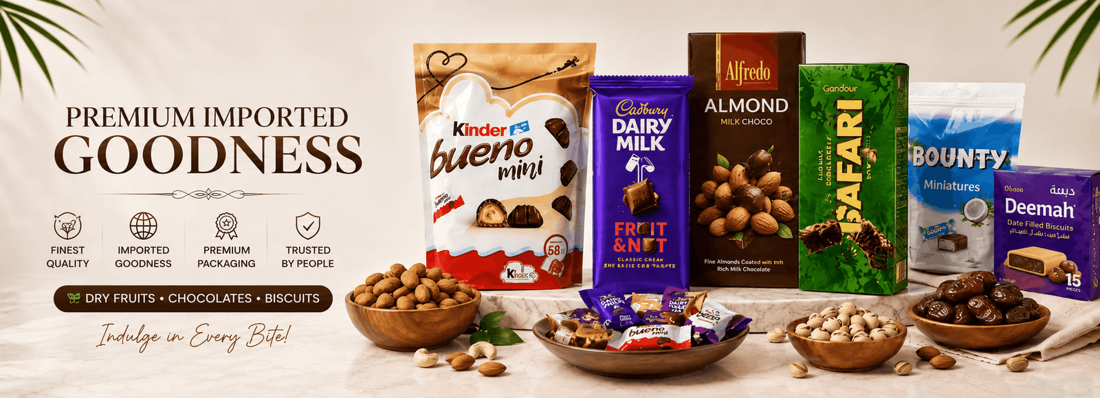 Premium dry fruits and nuts collection